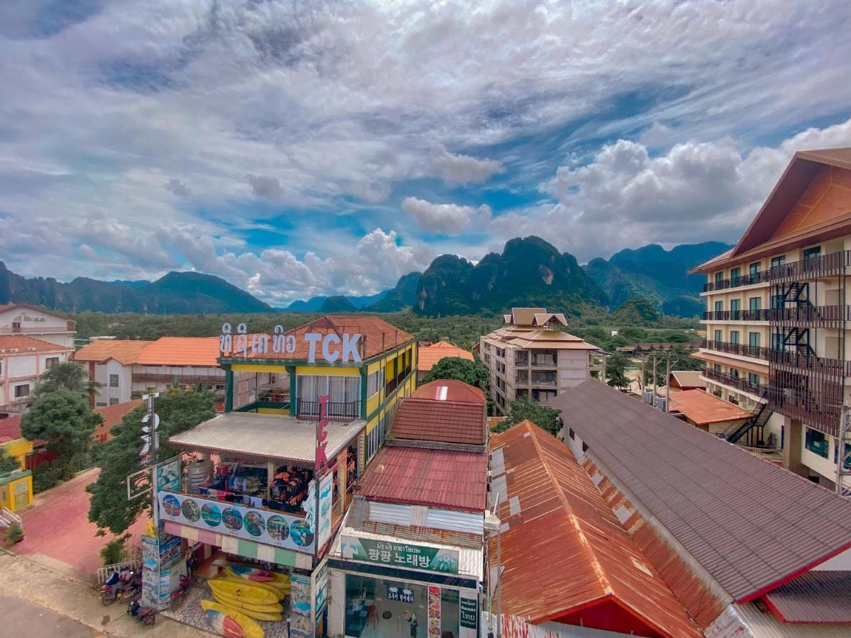 Vang Vieng Queens House Buitenkant foto