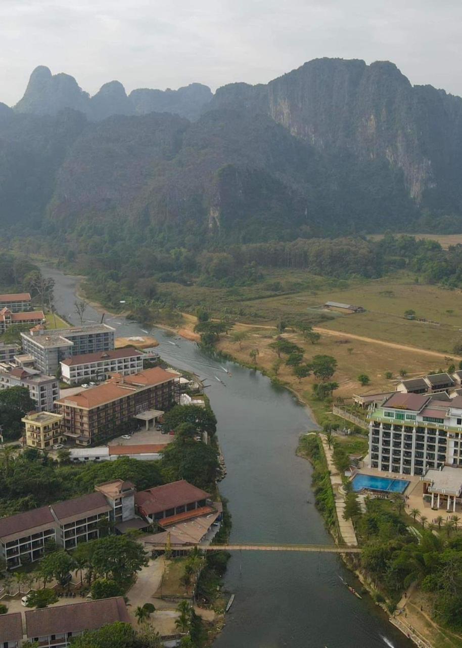 Vang Vieng Queens House Buitenkant foto