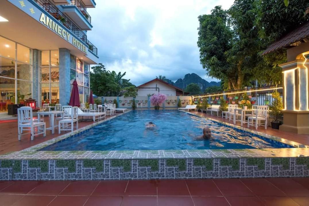 Vang Vieng Queens House Buitenkant foto